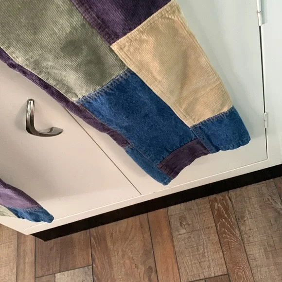 Rainbow Colorful Patchwork jeans vintage sz 6 euc - Picture 8 of 12